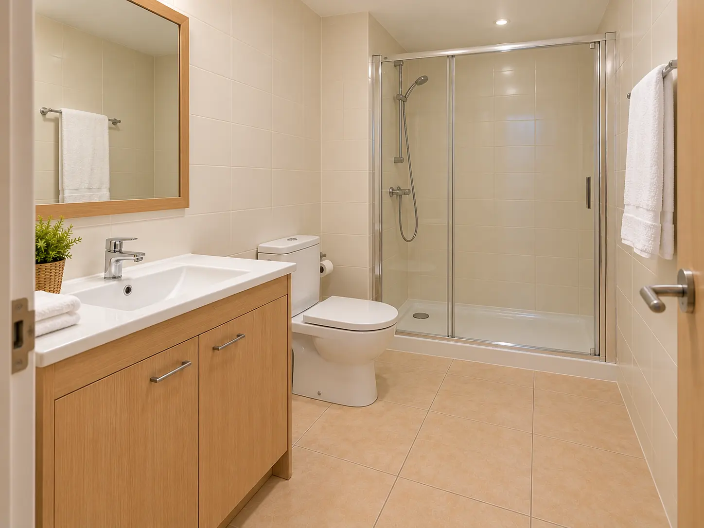 Type B bathroom, illustrative image